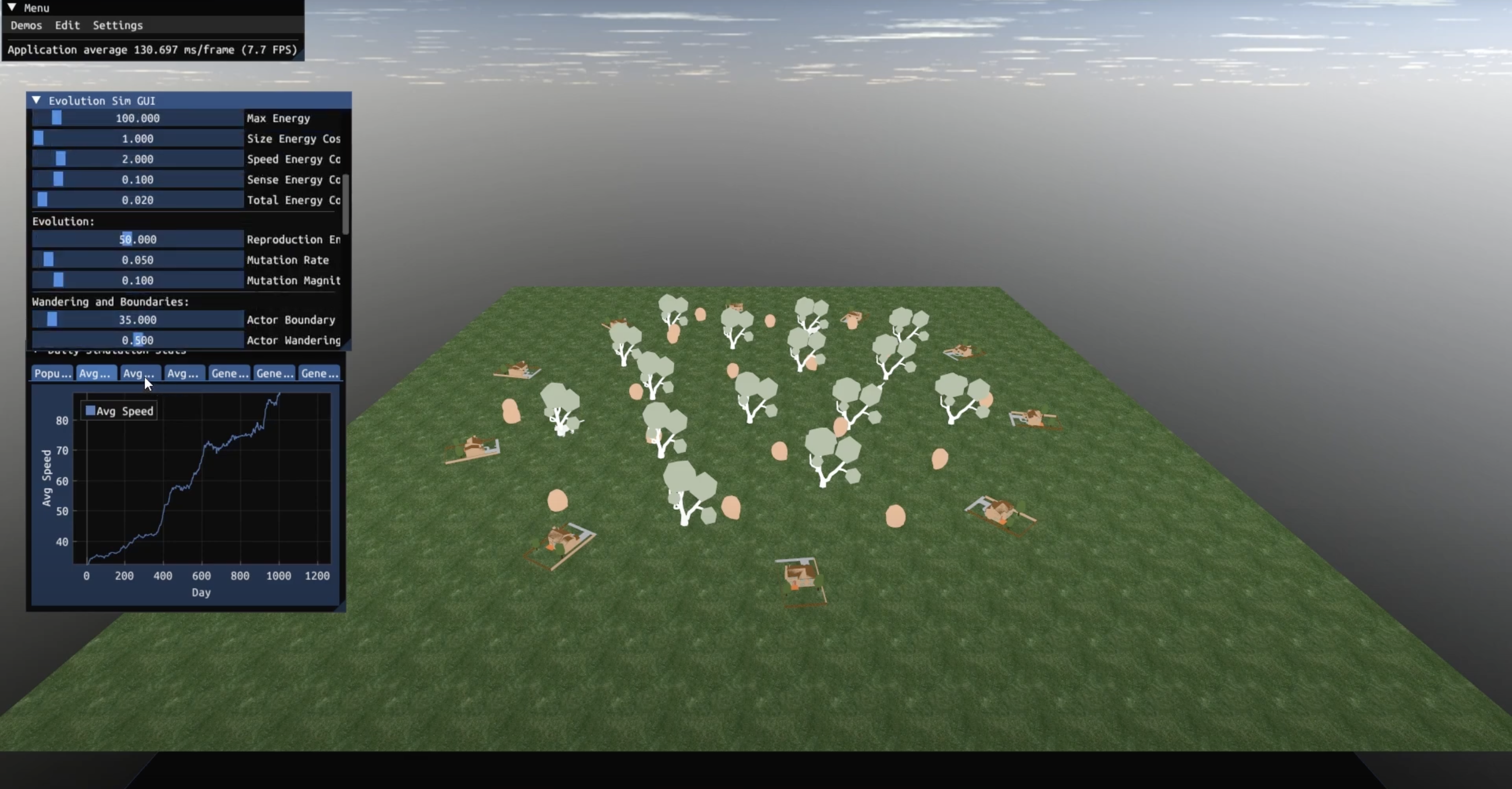 AI Evolution Simulator